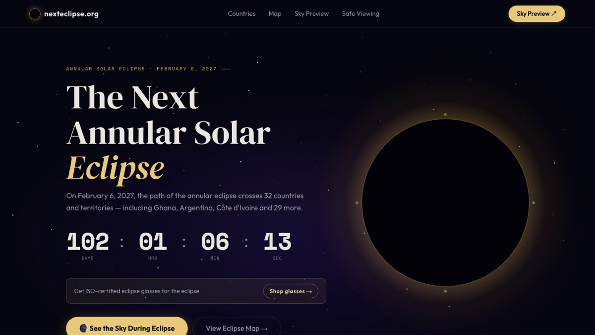 NextEclipse website